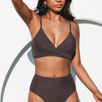 Eve | modisches Bikini-Set mit weitem Top und hoher Taille