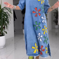 Lauren | Luftiges Kleid mit floralen Mustern