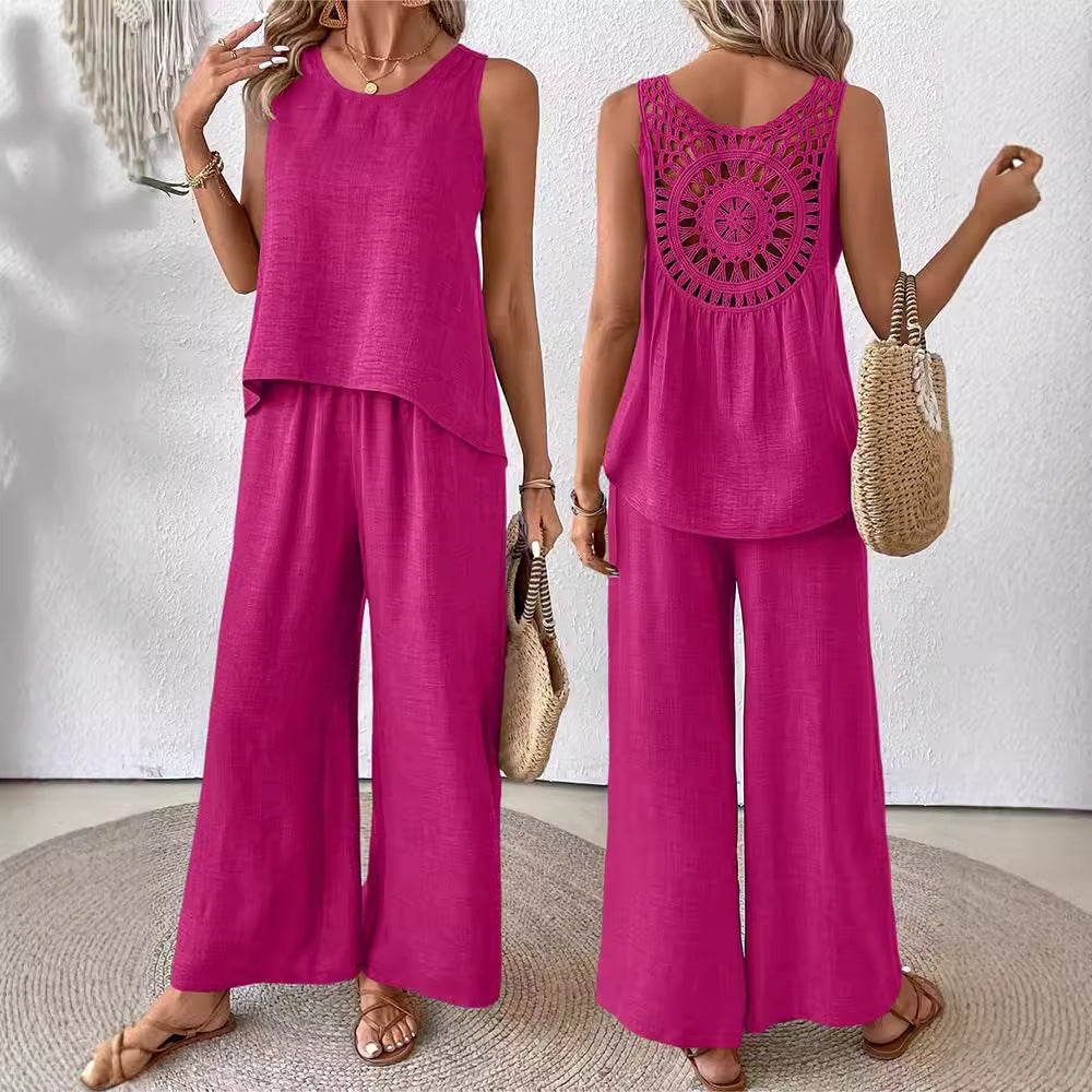 Haisley | Elegantes zweiteiliges Set mit Spitze