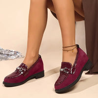 Jinna | Damen-Loafer mit Metallkette