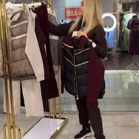 Lysa | Freizeit-Set mit Weste und Kapuzenpullover