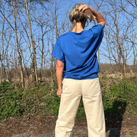 Sam | Stylisches Top mit Kartuschenmuster