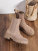Jasmien | Stiefeletten in Taupe