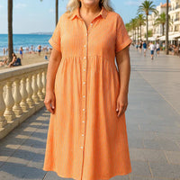 Avah | Klassisches Nadelstreifen-Kleid