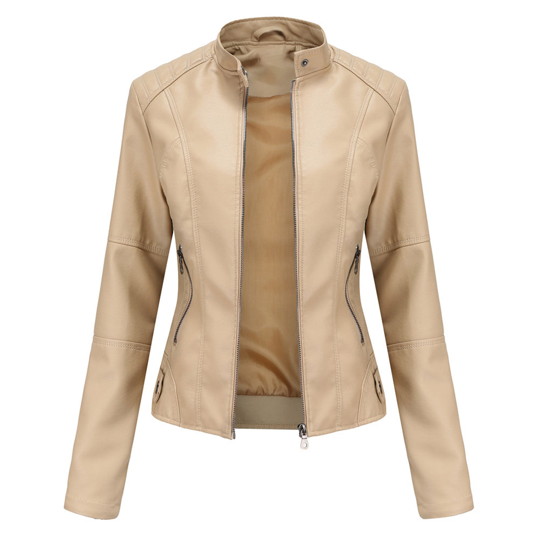 Mylene | Klassische Bikerjacke aus Leder