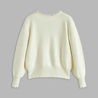 Francesca | Strickjacke für Damen, elegant & mit Perlen