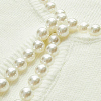 Francesca | Strickjacke für Damen, elegant & mit Perlen