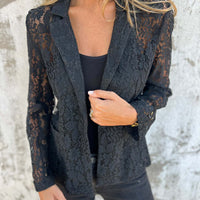 Jenny | stilvoller Spitzenblazer mit transparenten Akzenten