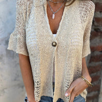 Jesse | stylischer, luftiger Strickcardigan für entspannte Tage