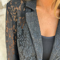 Jenny | stilvoller Spitzenblazer mit transparenten Akzenten