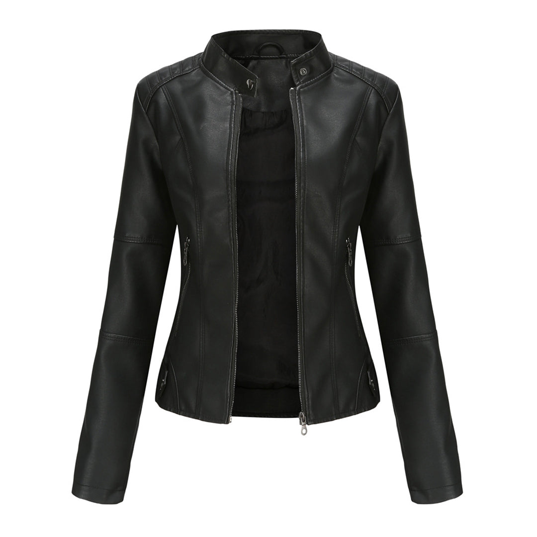 Mylene | Klassische Bikerjacke aus Leder