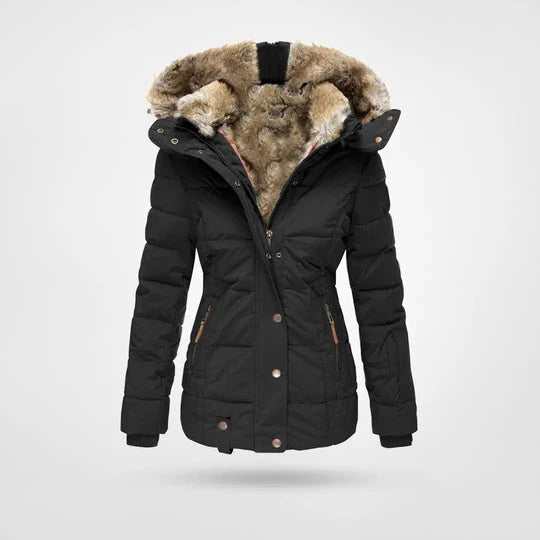 Nassie | Winterjacke mit Fellkragen