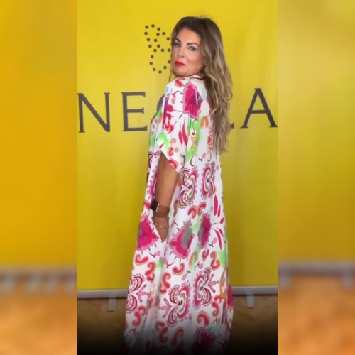 Aria | stilvolles geblümtes Kleid mit femininer Passform