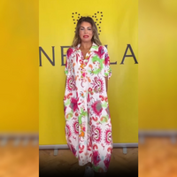 Aria | stilvolles geblümtes Kleid mit femininer Passform