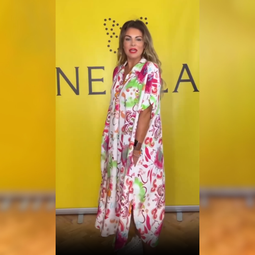 Aria | stilvolles geblümtes Kleid mit femininer Passform