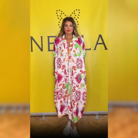 Aria | stilvolles geblümtes Kleid mit femininer Passform