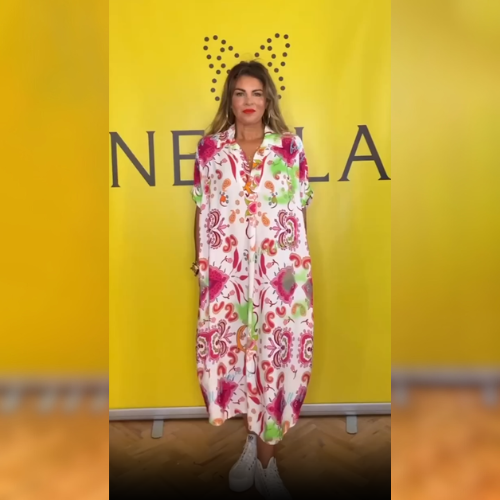 Aria | stilvolles geblümtes Kleid mit femininer Passform