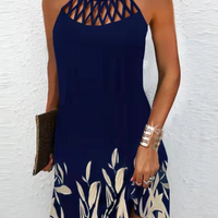 Athena | Lässiges Neckholder-Freizeitkleid für Damen