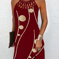 Athena | Lässiges Neckholder-Freizeitkleid für Damen