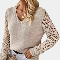 Damarah | Stylischer V-Ausschnitt Pullover