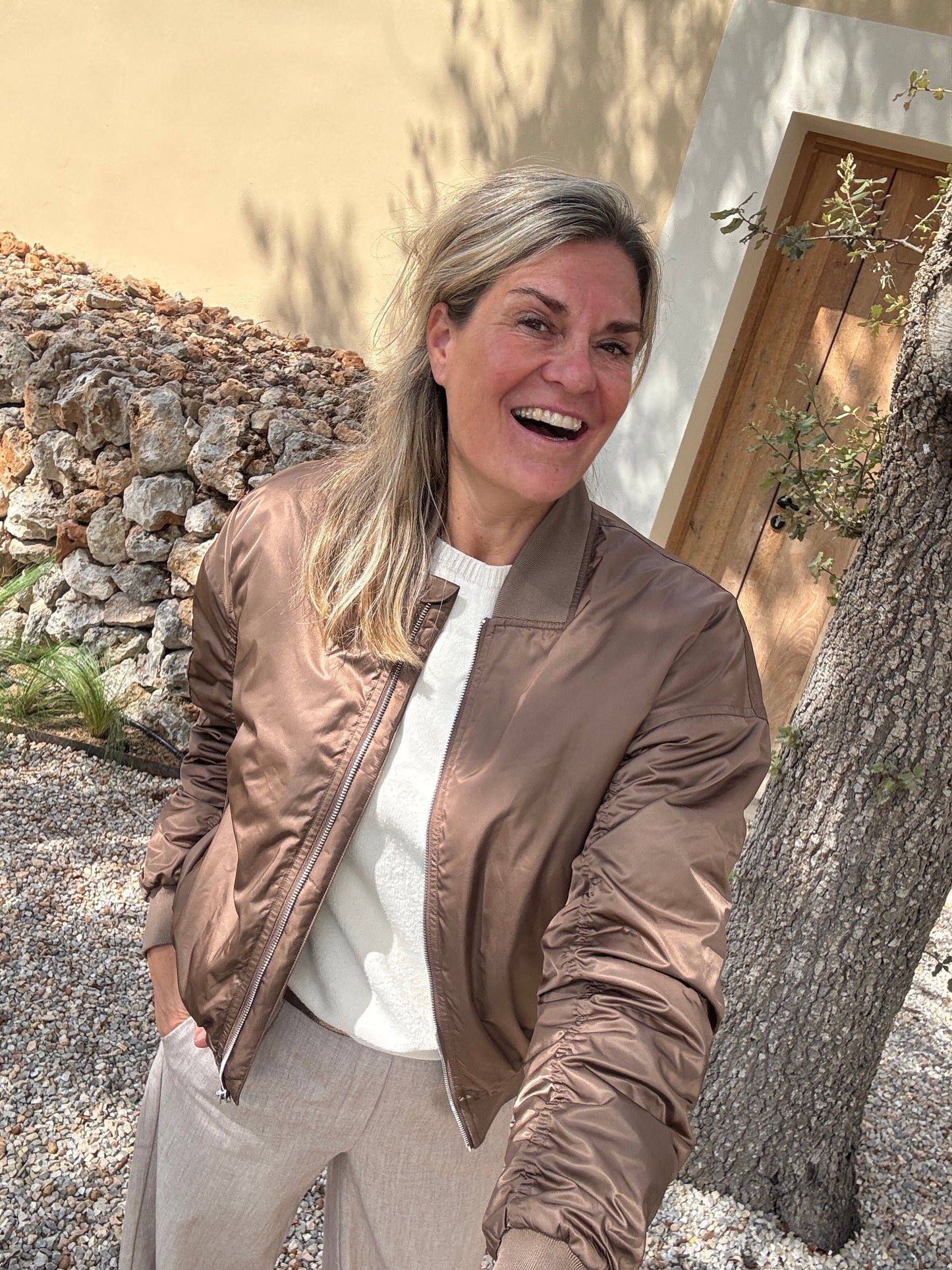 Demi | Modische Damenjacke im Bomberstil, vielseitig & chic