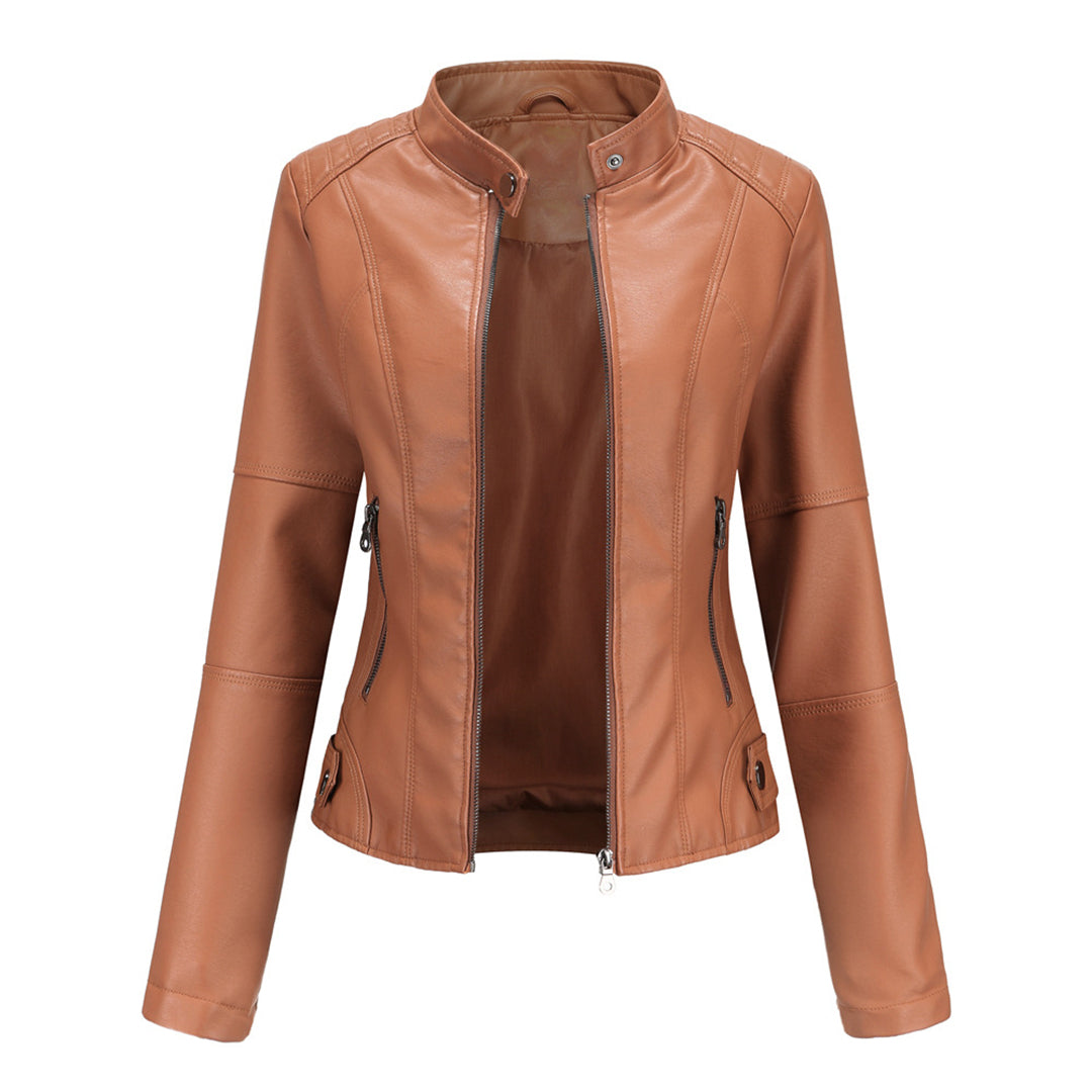 Mylene | Klassische Bikerjacke aus Leder