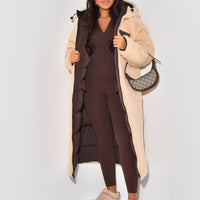 Blossom™ | Lange Jacke mit Wendefunktion