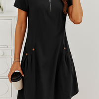 Delilah | feminines Kleid mit Knopfdetails für den Sommer