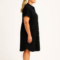 Akira | Feminines Kleid mit Knopfleiste