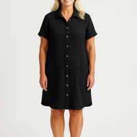 Akira | Feminines Kleid mit Knopfleiste