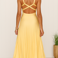 Karsyn | feminines Kleid inspiriert vom Sonnenuntergang