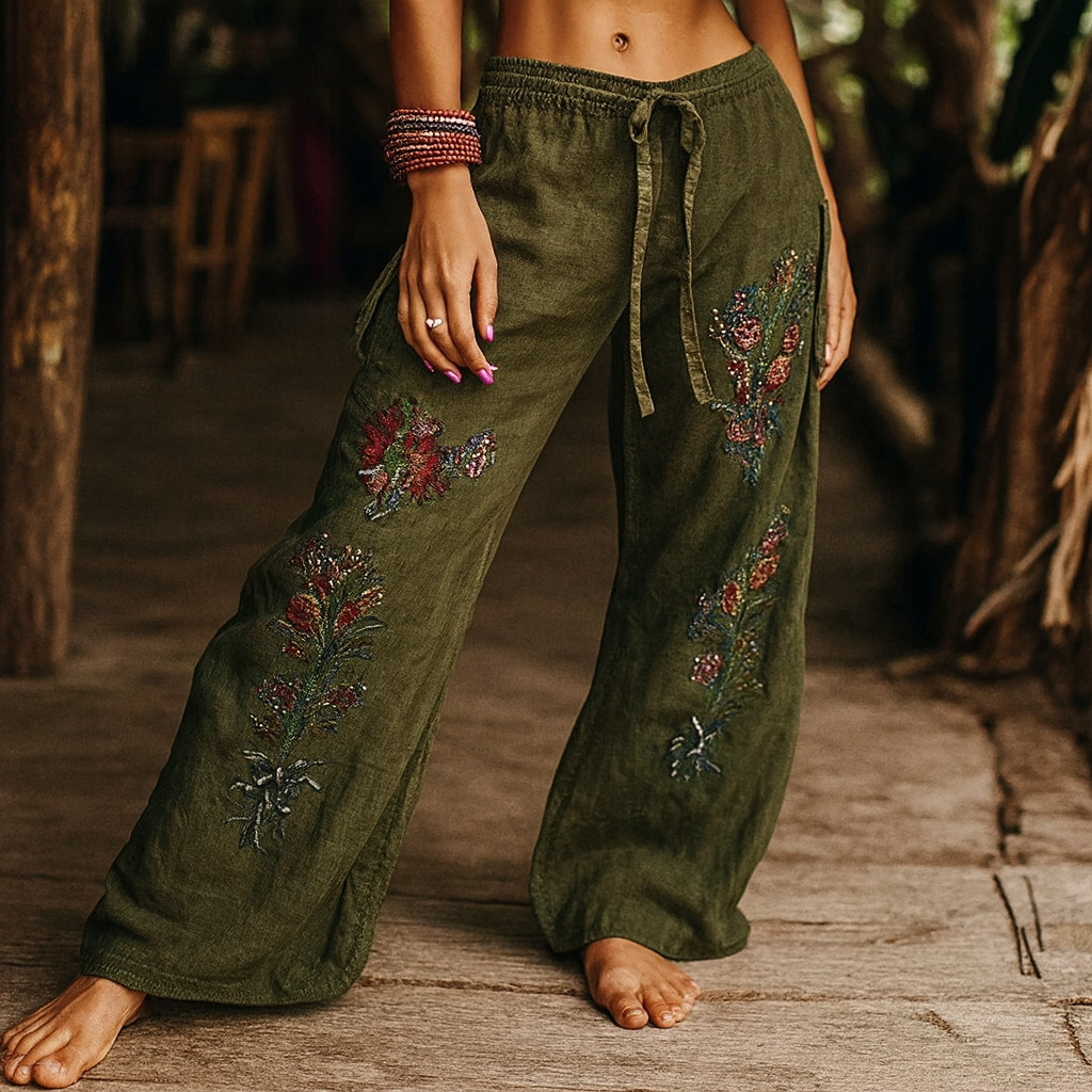 Ada™ | Bequeme Bohemian-Yogahose für entspannte Tage