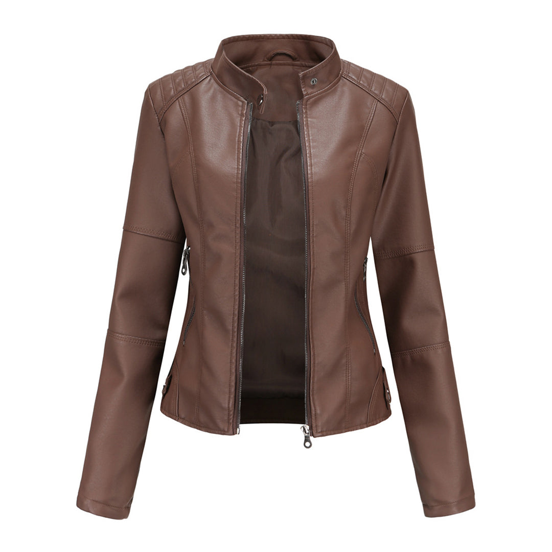 Mylene | Klassische Bikerjacke aus Leder