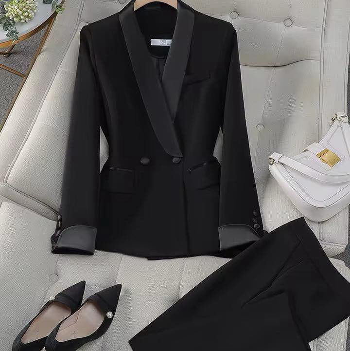 Jhenn | Tailleur mit Cigarette-Hose