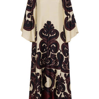 Geraldine | Elegantes Print-Kleid aus Satin