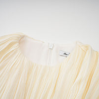 Cyriel | Drapiertes Minikleid mit Schleifenmuster