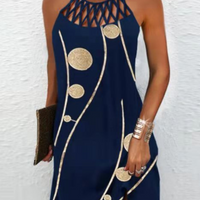 Athena | Lässiges Neckholder-Freizeitkleid für Damen