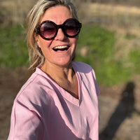 Sam | Stylisches Top mit Kartuschenmuster