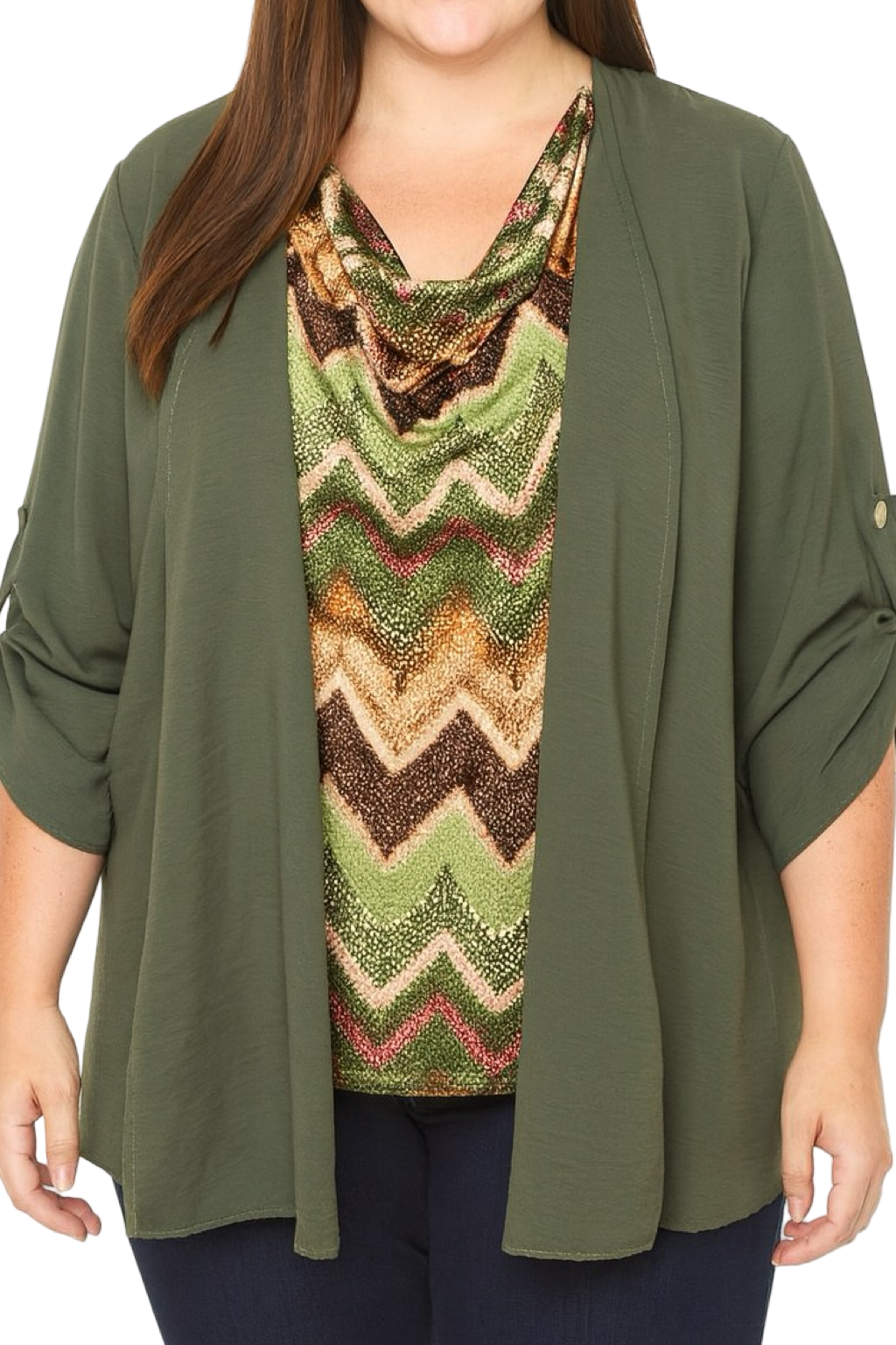 Tesse | Twin-Set mit Muster