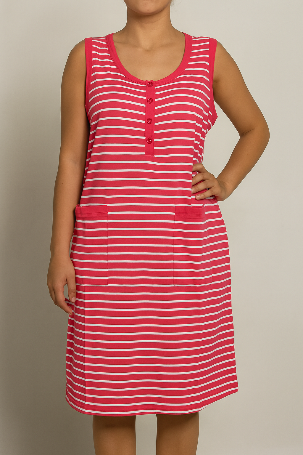 Noris | Hauskleid mit Taschen