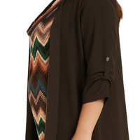 Tesse | Twin-Set mit Muster