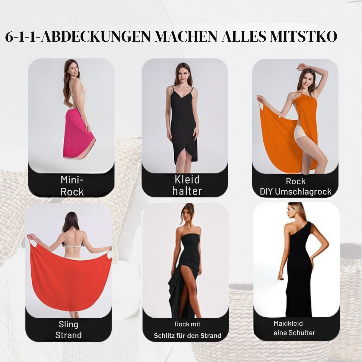 Leslie™ | Strandkleid für Damen zum Überziehen