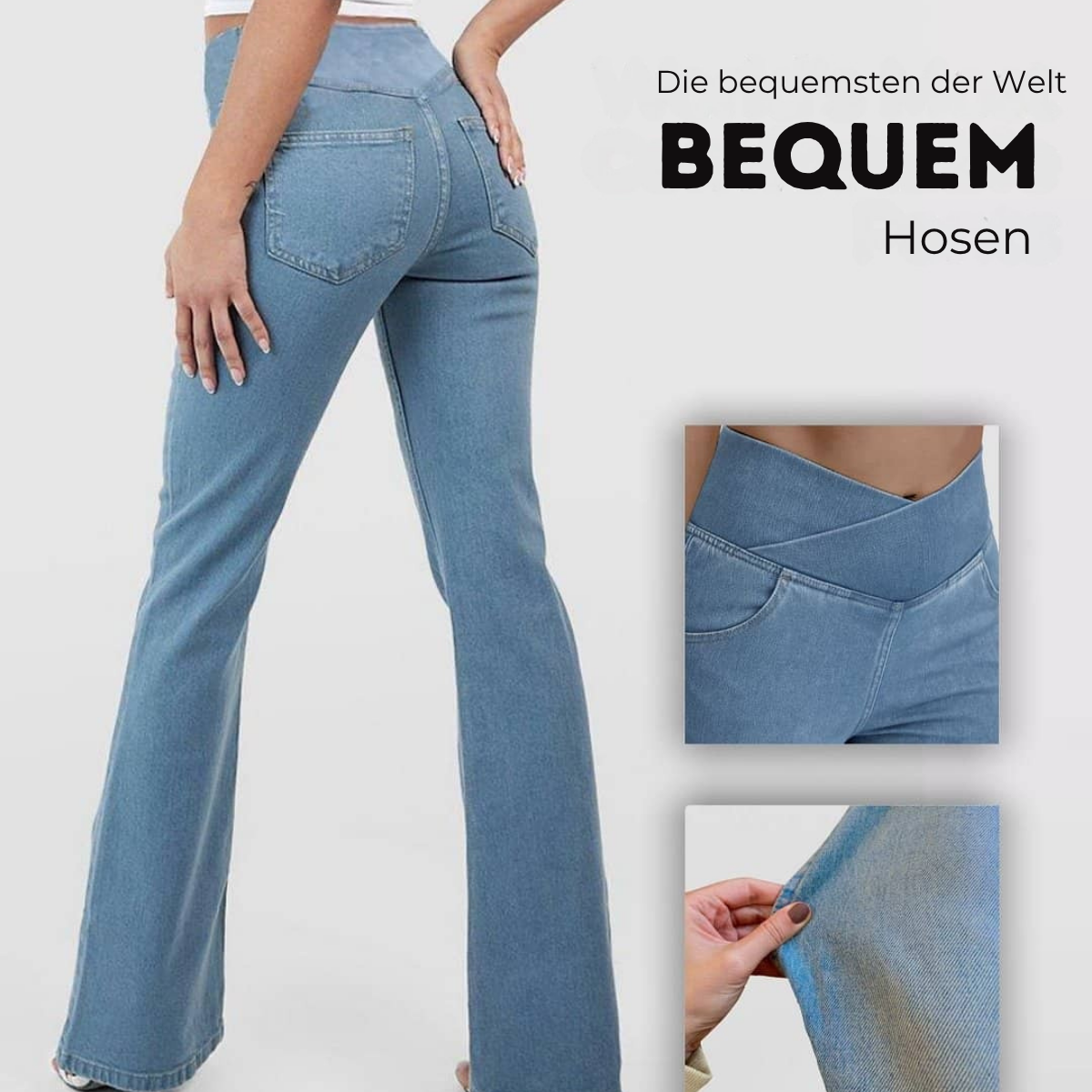 Davina™ | Stretch-Jeans mit hohem Bund für Damen