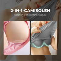 Belen | Figurschmeichelnder Pullover mit eingebautem BH