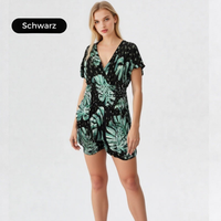 Kenna | stylischer Strampler mit floralem Tupfenmuster