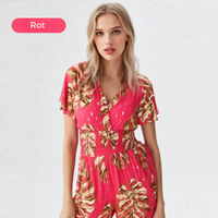 Kenna | stylischer Strampler mit floralem Tupfenmuster