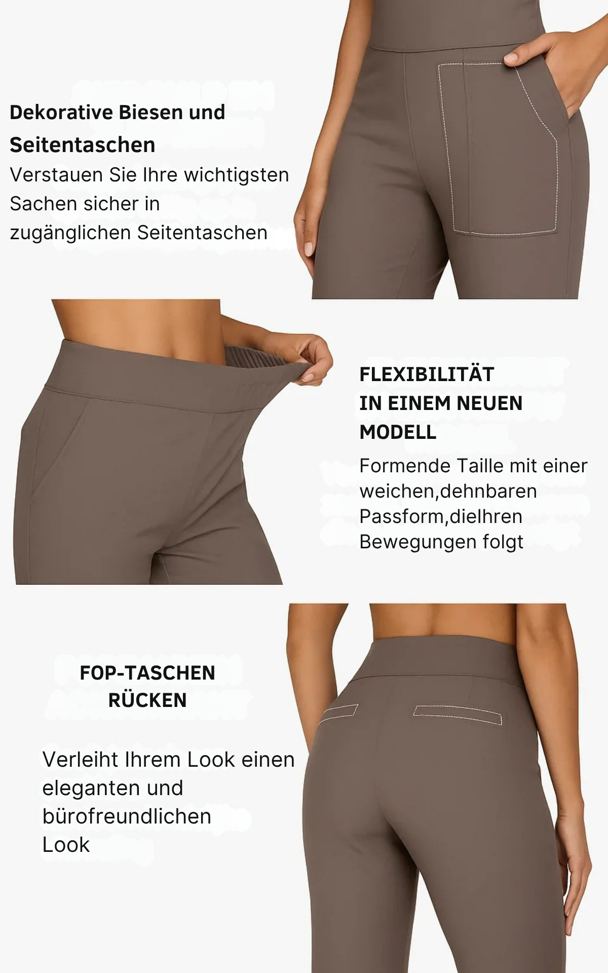 Eloise | bequeme Stretch-Hose für Damen mit perfektem Sitz