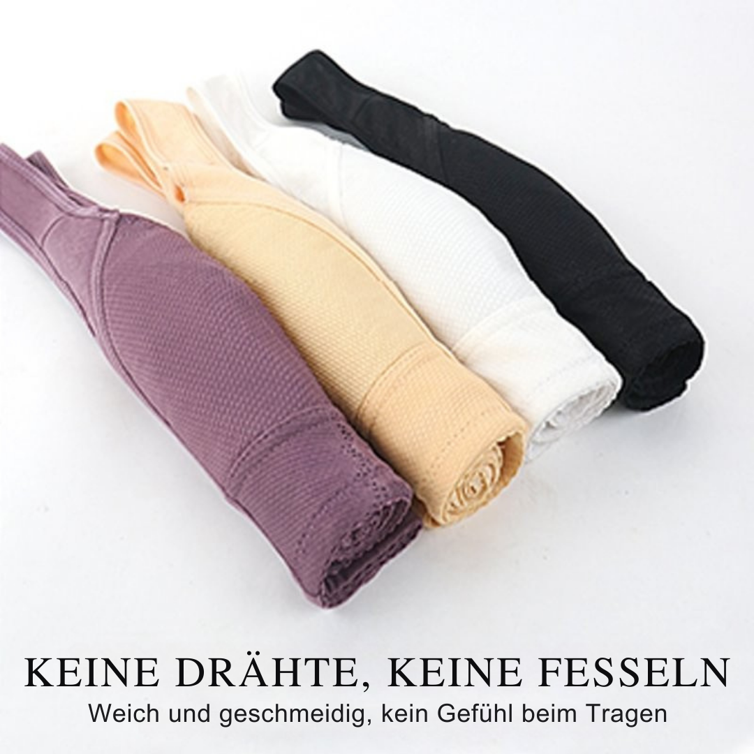 Amiyah™ | Atmungsaktiver Plus-Size Damen-BH mit Frontverschluss