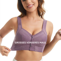 Amiyah™ | Atmungsaktiver Plus-Size Damen-BH mit Frontverschluss