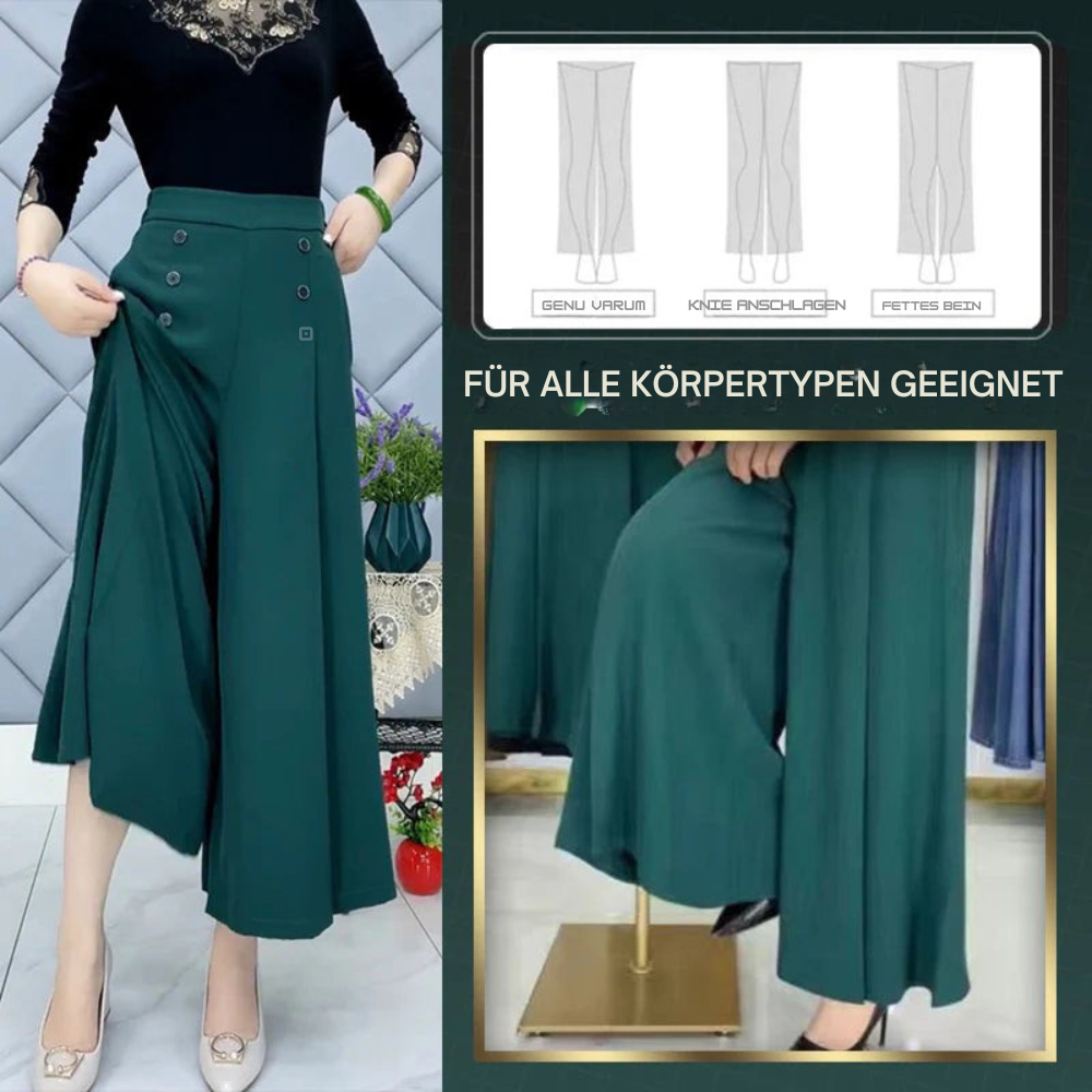 Bonnie | Elegante Faltenhose für Damen